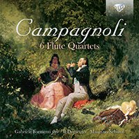 Copertina di Campagnoli: 6 Flute Quartets